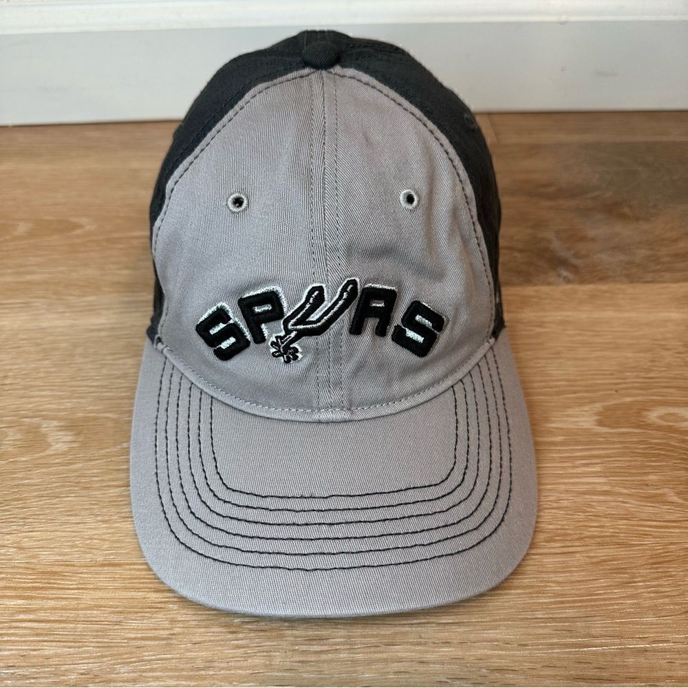 NWOT 47 Brand San Antonio Spurs Black Gray Fitted Hat